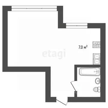 1-к кв. Владимирская область, Муром Карачаровское ш., 30Г (37.0 м)