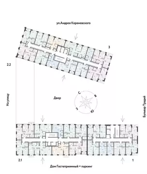 2-к кв. Тюменская область, Тюмень ул. Новоселов, 104 (38.95 м)
