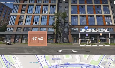 Помещение свободного назначения в Санкт-Петербург Уральская ул., 25 ...