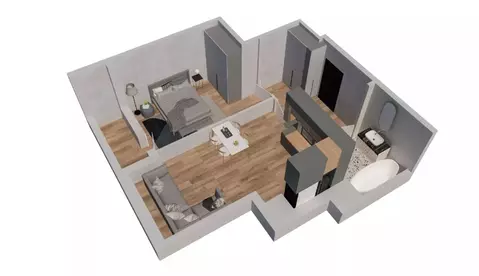 2-к кв. Ростовская область, Батайск ул. Ушинского, 27Ак3 (44.4 м)