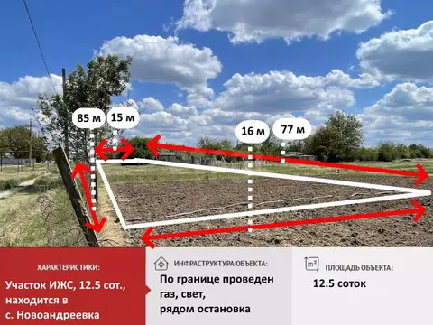 Участок в Крым, Симферопольский район, с. Новоандреевка ул. Победы ...