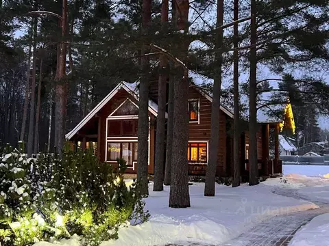 Коттедж в Ленинградская область, Ломоносовский район, Лебяженское ...