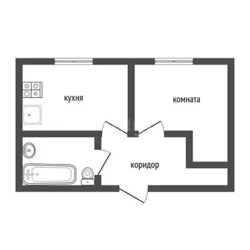 1-комнатная квартира: Воронеж, Ленинский проспект, 130 (33.1 м)
