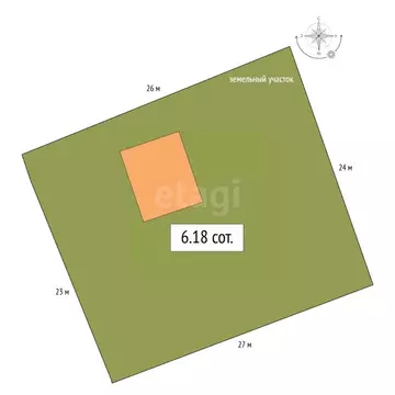 Дом в Алтай, Майминский район, с. Кызыл-Озек ул. Есенина, 2 (35 м)