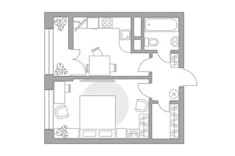 1-комнатная квартира: Балашиха, 39-й микрорайон, жилой комплекс Пехра, ...