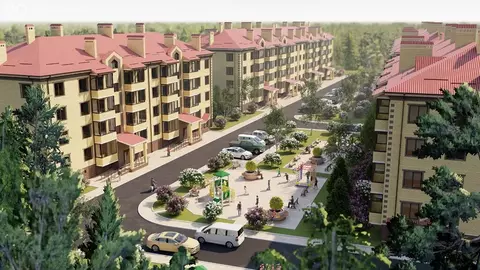 1-комнатная квартира: Ессентуки, Никольская улица, 27к1 (45 м)