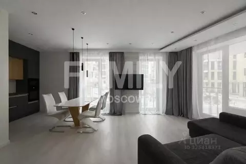 3-к кв. Москва Ленинградский просп., 36с38 (75.0 м)