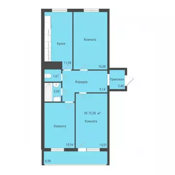 3-к кв. Удмуртия, Завьяловский район, с. Октябрьский, Лесная гавань ...