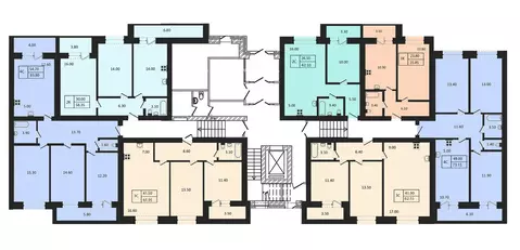 3-комнатная квартира: Новосибирск, Ленинский район (61.95 м)