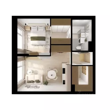 1-к кв. Москва Алтуфьевское 53 жилой комплекс, 1.1 (41.0 м)