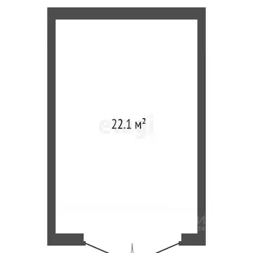 Гараж в Ханты-Мансийский АО, Ханты-Мансийск Обская ул., 24 (22 м)