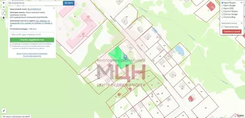 Участок в Тверская область, Конаковский муниципальный округ, Козлово ...