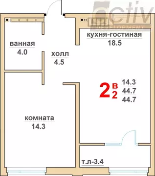 1-к кв. Свердловская область, Верхняя Пышма Гранд Успенский жилой ...