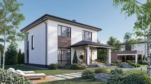 Дом в Ленинградская область, Выборгский район, Первомайское с/пос, ...