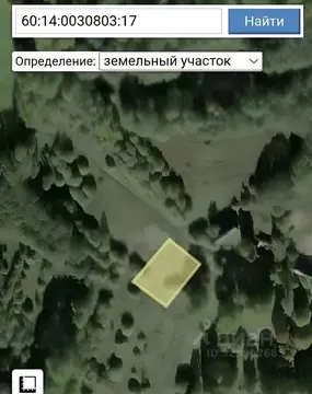 Участок в Псковская область, Новоржевский муниципальный округ, д. ...
