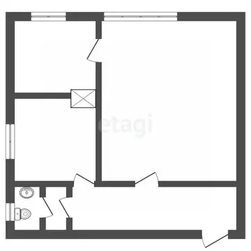 2-к кв. Коми, Княжпогостский муниципальный округ, пос. Ляли ул. ...