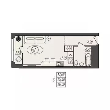 Студия Волгоградская область, Волгоград ул. Степана Разина, 25/1 ...