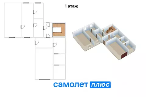 Дом в Кемеровская область, Кемерово Трамвайная ул., 13 (139 м)