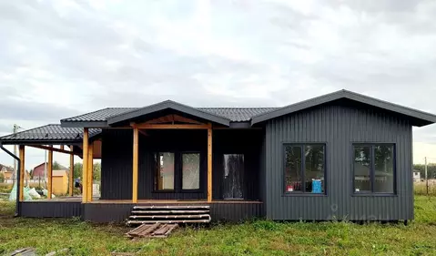 Дом в Омская область, Омский район, с. Пушкино Степная ул. (100 м)