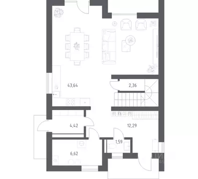 Дом в Московская область, Дмитровский муниципальный округ, Дмитров Дом ...