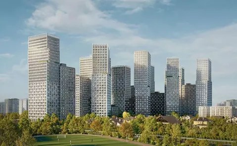 3-к кв. Москва № 174 кв-л, Новые Смыслы жилой комплекс (51.2 м)