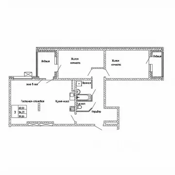3-к кв. Сахалинская область, Южно-Сахалинск Горизонт жилой комплекс ...