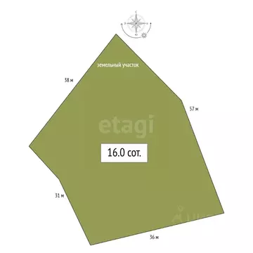 Участок в Алтай, Майминский район, с. Кызыл-Озек Солнечная ул., 47 ...