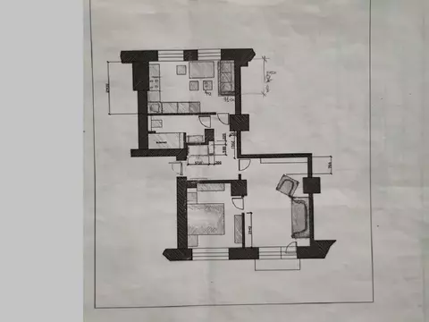 Продается 2-комнатная квартира