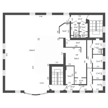 Помещение свободного назначения в Тюменская область, Тюмень ул. ...