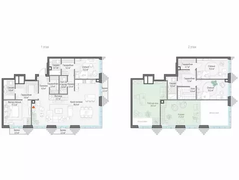 4-комнатная квартира: Москва, ЖК Тишинский Бульвар (130.5 м)
