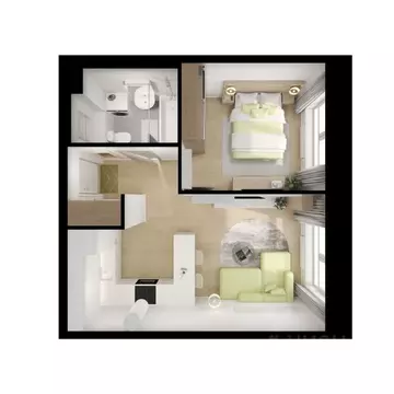 1-к кв. Москва Люблинский парк жилой комплекс, 18-20 (35.7 м)