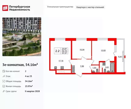 2-к кв. Ленинградская область, Всеволожский район, Свердловское ...