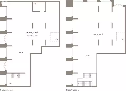 Помещение свободного назначения (420.18 м)