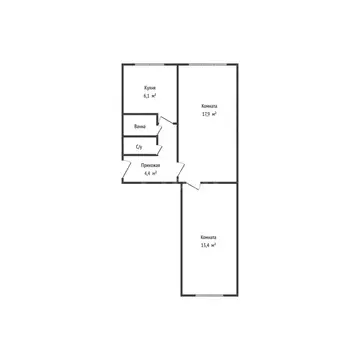 2-комнатная квартира: Краснодар, Фестивальный микрорайон, улица Яна ...
