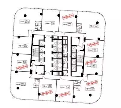 Офис в Москва Ходынский бул., 4/1 (85 м)