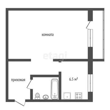 1-комнатная квартира: Ярославль, Северный жилой район, улица Елены ...