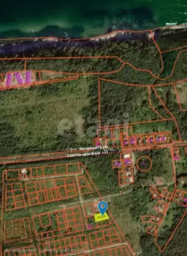 Участок в Калининградская область, Светлогорский городской округ, пос. ...