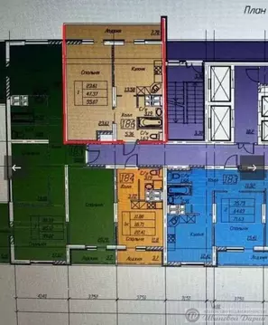 1-к кв. Самарская область, Самара Космолет жилой комплекс (55.66 м)