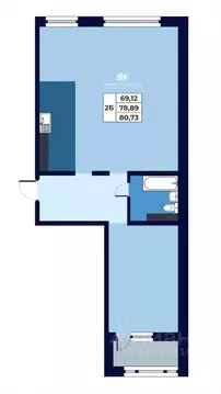 Свободной планировки кв. Камчатский край, Петропавловск-Камчатский ...