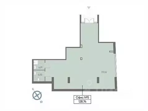 Помещение свободного назначения в Санкт-Петербург просп. Крузенштерна, ...