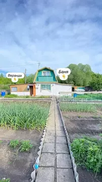 Дом в Омская область, Омск СНТ Водник ТСН,  (89 м)