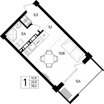 Студия Крым, Симферопольский район, Николаевка пгт, Альморе ...
