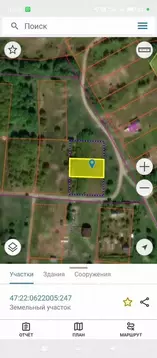 Участок в Ленинградская область, Волосовский район, Калитинское с/пос, ...