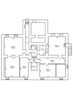 Офис в Санкт-Петербург наб. Обводного Канала, 155 (154 м)