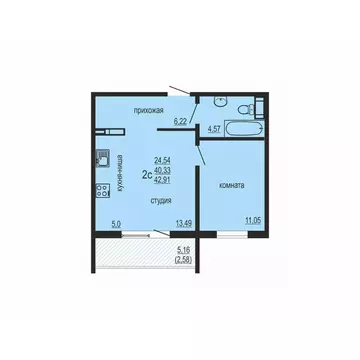 1-к кв. Челябинская область, Челябинский городской округ, пос. ...