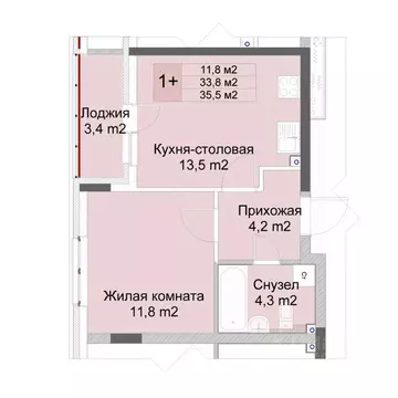 1-к кв. Нижегородская область, Нижний Новгород Кузнечиха Город жилой ...