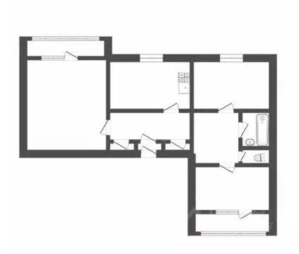 3-к кв. Воронежская область, Борисоглебск Первомайская ул., 77 (71.4 ...