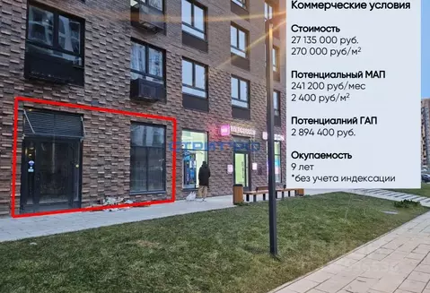 Торговая площадь в Московская область, Ленинский городской округ, ...