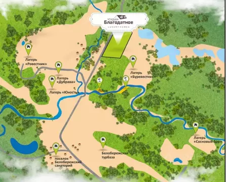 Участок в Брянская область, Брянский район, Журиничское с/пос, пос. ...