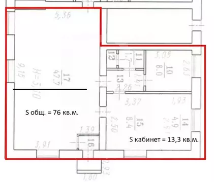 Помещение свободного назначения в Омская область, Омск Октябрьская ...